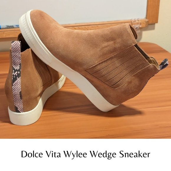 Dolce Vita Shoes - Dolce Vita Women Wylee Wedge Cashew (Tan) Slip-On Fashion Sneaker SZ 10 BNWB